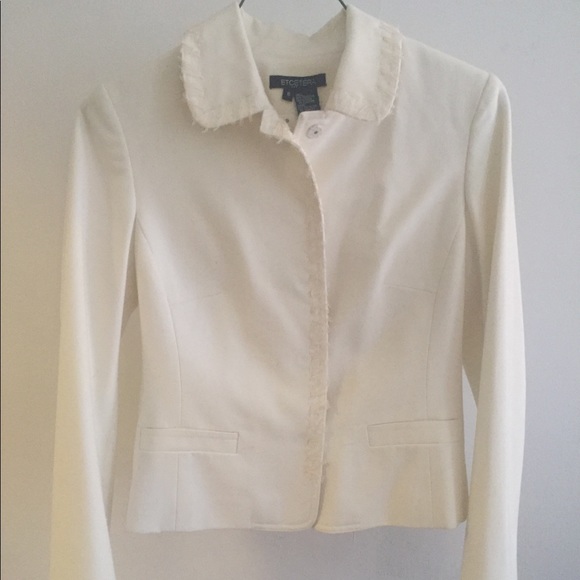 Etcetera by Carlisle Cream Blazer - Picture 2 of 4